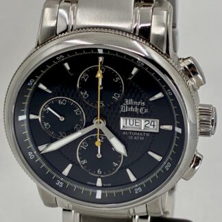 ILLINOIS WATCH COMPANY 42MM AUTOMATIC CHRONOGRAPH WRISTWATCH