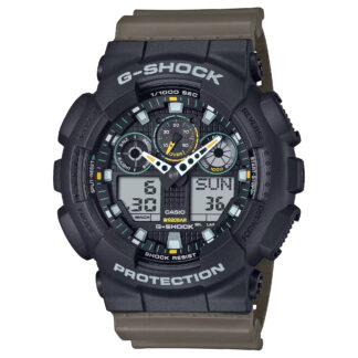 G-SHOCK ANALOG-DIGITAL GA-100 SERIES GA100TU-1A3