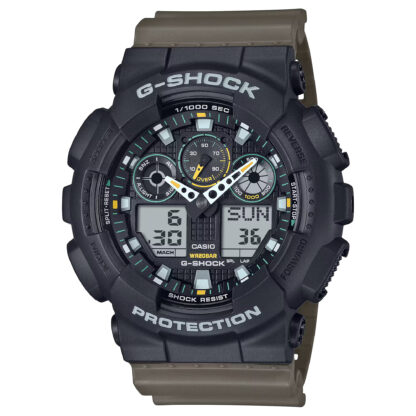 G-SHOCK ANALOG-DIGITAL GA-100 SERIES GA100TU-1A3