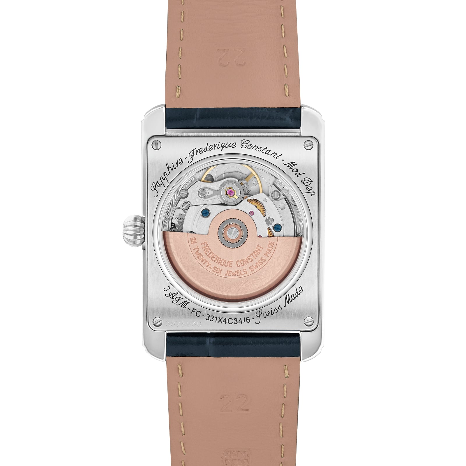 Frederique Constant Classics Carrée Moonphase Automatic FC-333N4C6 - Image 2