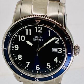 Illinois Watch Company Gents 44mm Titanium Dive Watch
