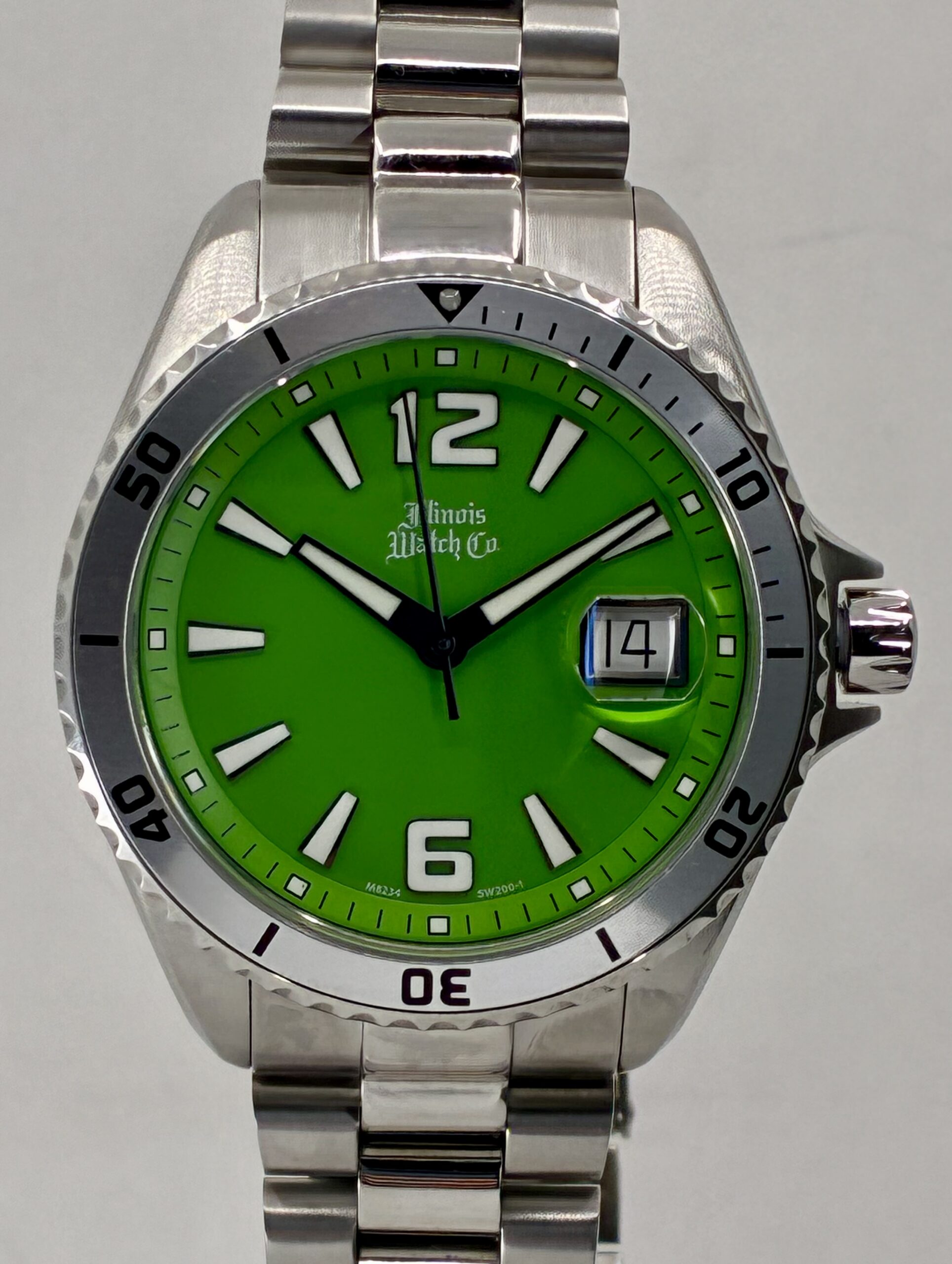 Illinois Watch Company Gents 41mm Automatic Dive Watch