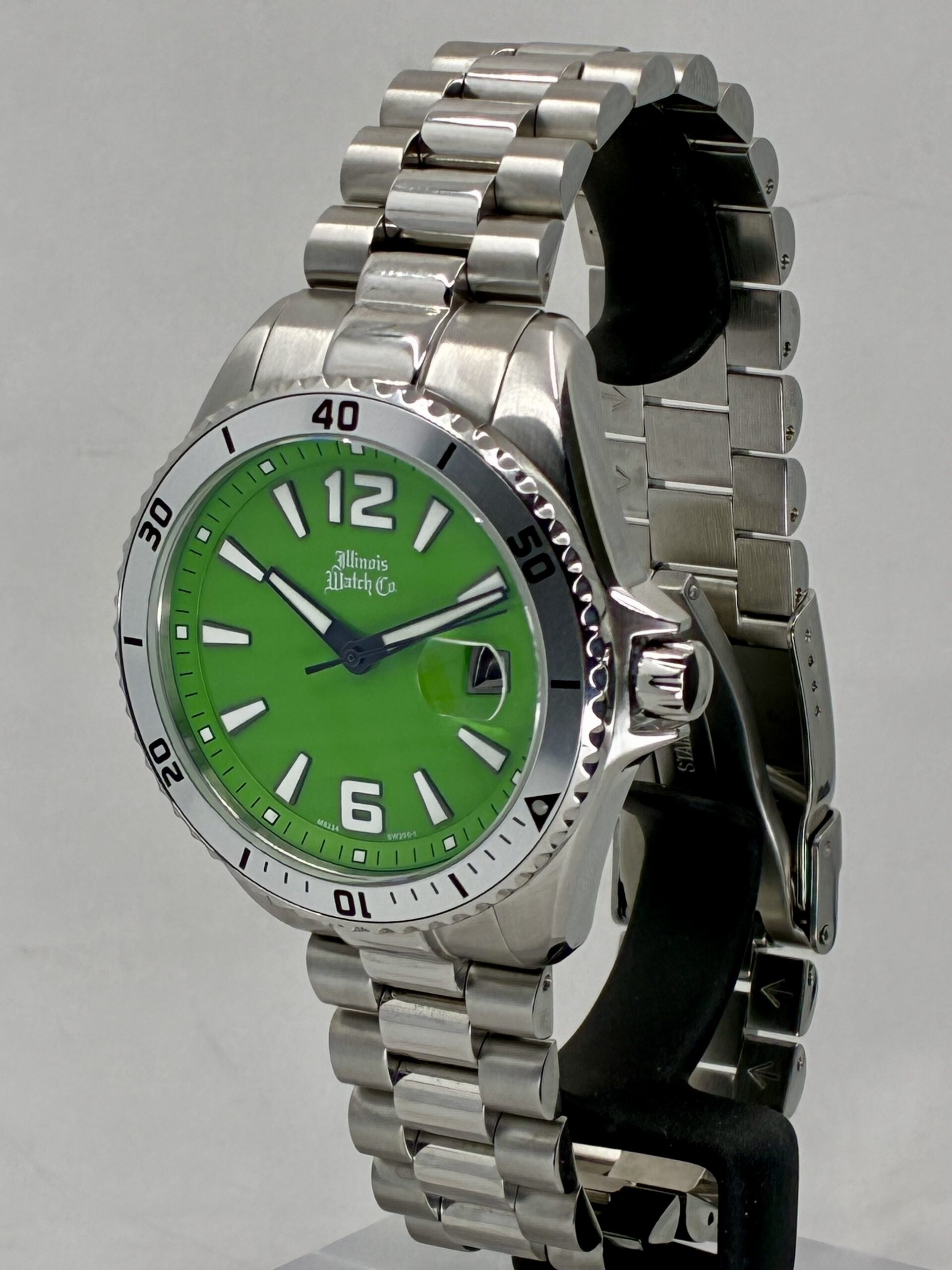 Illinois Watch Company Gents 41mm Automatic Dive Watch - Image 2